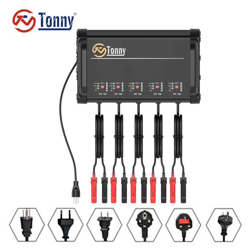12V 10AX5 Battery Charger